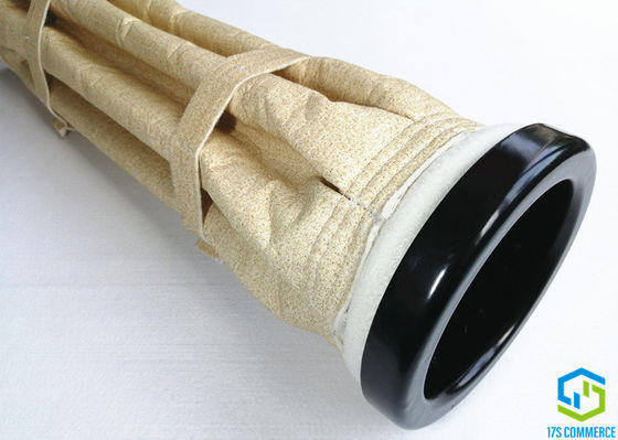Aramid 120mm Pileli Filtre Torbaları Filtre Yüzey Torbasını Uzatmak
