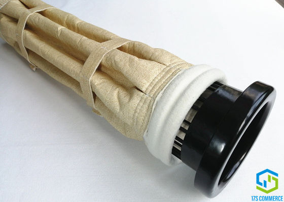 150mm Aramid Filtre Torbası Nomex Filtre Torbası Düşük Enerji Tüketimi