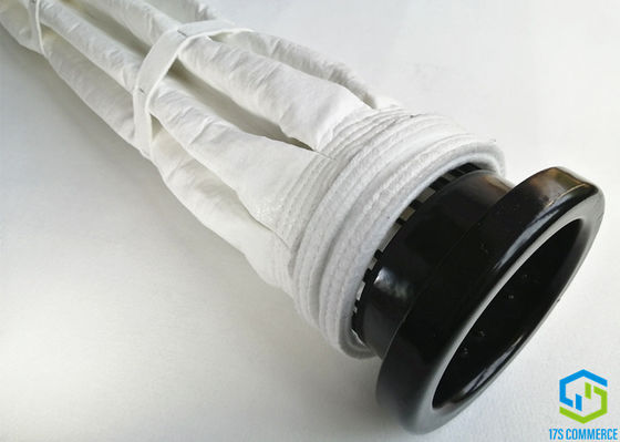 Polyester 120mm Endüstriyel Filtre Torbaları 110mm Yıldız Kafesi