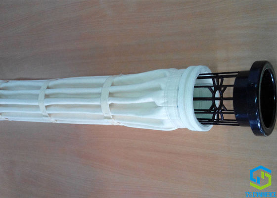 12 Pileli Toz Torbası 120mm 130mm Aramid Filtre Torbası