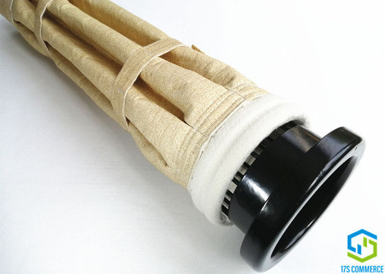 500gsm Aramid Filtre Torbaları ve Kafesleri Yuvarlak Yıldız Filtre Torbaları