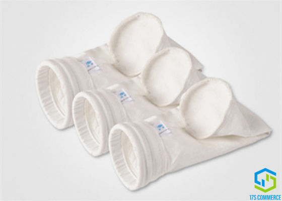 Singeing Biten Yuvarlak 650gsm Torbalı Toz Filtre Torbası