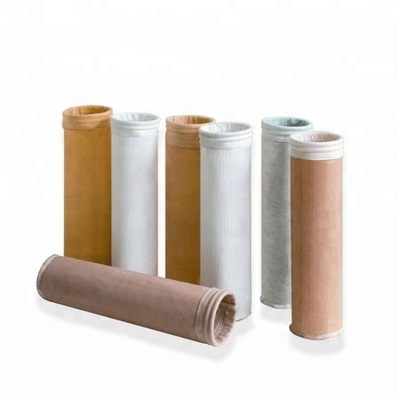 Toz Filtreleme için Yakma / Kalenderleme Aramid Filtre Torbaları Mühür Manşet / Boncuk Manşet