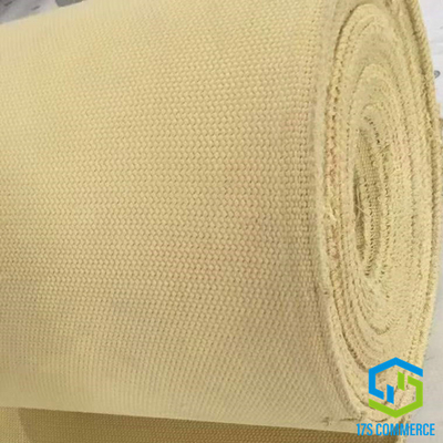 Aramid 1313 Hava kaydırma bant taşıyıcı tuval kemer havalandırma plaka kumaş yangına dayanıklı