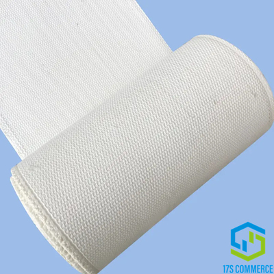 Polyester Airslide Band Conveyer Canvas Belt Havalandırma Plakalı Kumaş