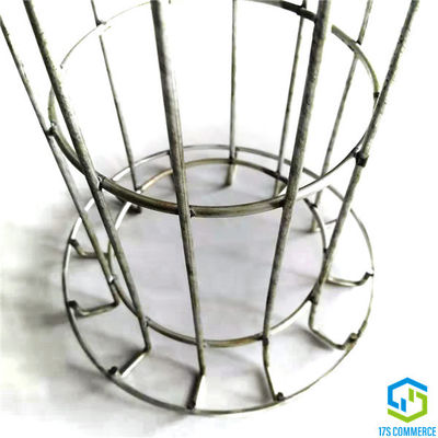 Galvanizli Tel 120mm Toz Toplayıcı Filtre Kafesi Tel Bent Alt