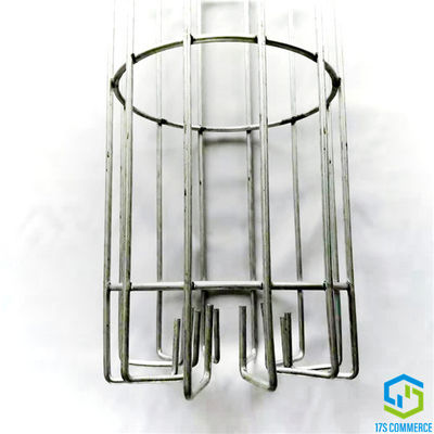 Galvanizli Tel 120mm Toz Toplayıcı Filtre Kafesi Tel Bent Alt