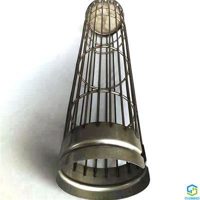 Kıvrımlı Alt Kapak 250mm Paslanmaz Çelik Filtre Kafesi