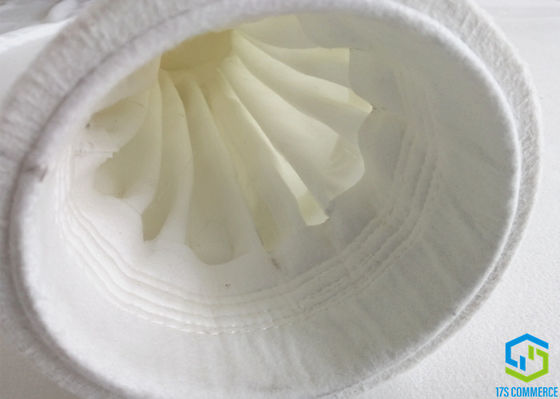 Conta Manşeti 12 Pileli 130mm Polyester Keçe Filtre Torbası