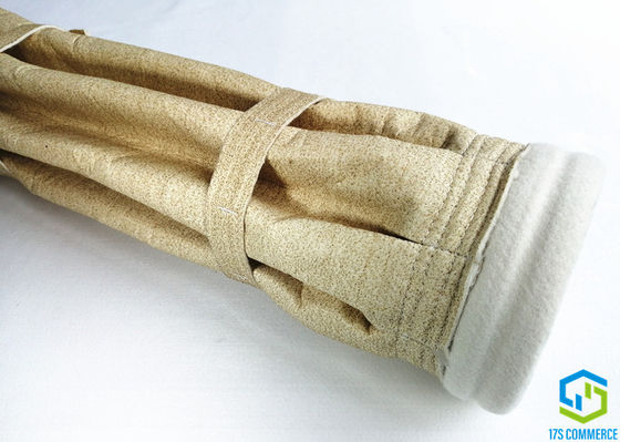 Aramid 120mm Pileli Filtre Torbaları Filtre Yüzey Torbasını Uzatmak