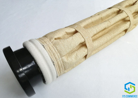 Torbalı 130mm Aramid Filtre Torbaları 120mm Yıldız Kafes