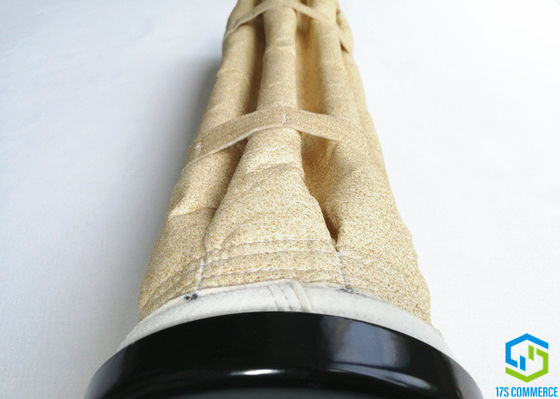 Torbalı 130mm Aramid Filtre Torbaları 120mm Yıldız Kafes