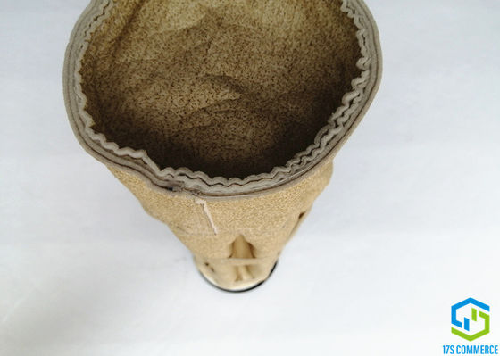 150mm Aramid Filtre Torbası Nomex Filtre Torbası Düşük Enerji Tüketimi