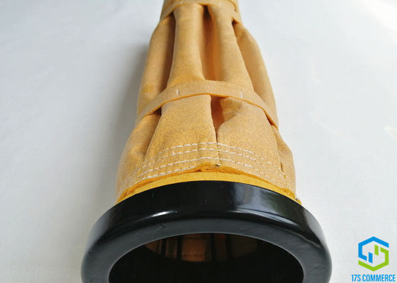 Pileli 160mm Endüstriyel Toz Toplayıcı Torbalar P84 Filtre Torbası