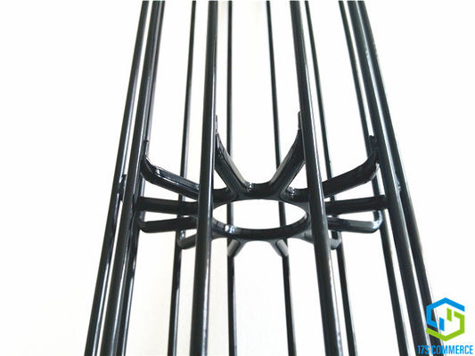 Silikon Kaplama 120mm Karbon Çelik Torba Ev Kafesleri
