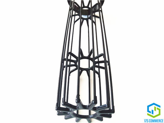 138mm 12 Pileli Torbalı Filtre Kafesleri Silikon Kaplama