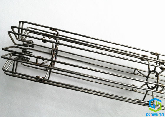 304 316 Paslanmaz Çelik Filtre Kafesi 150mm Genişletilmiş Filtre Yüzeyi Torba Kafesi