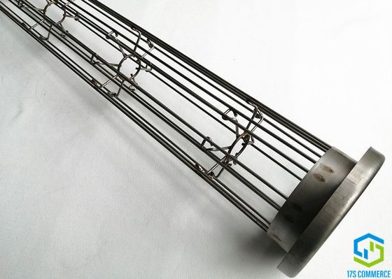 304 316 Paslanmaz Çelik Filtre Kafesi 150mm Genişletilmiş Filtre Yüzeyi Torba Kafesi
