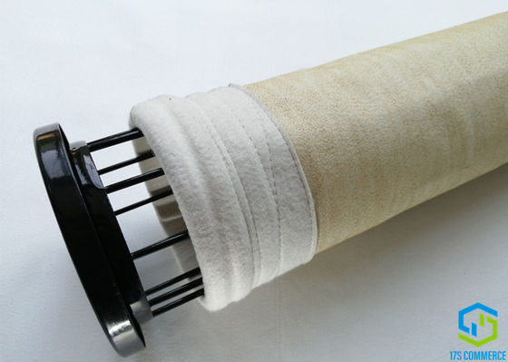 500gsm Aramid Filtre Torbaları ve Kafesleri Yuvarlak Yıldız Filtre Torbaları