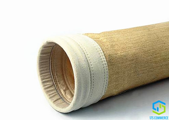 Yuvarlak 600gsm Aramid Aramid Filtre Torbaları Konvansiyonel Torbalı Filtre Torbası