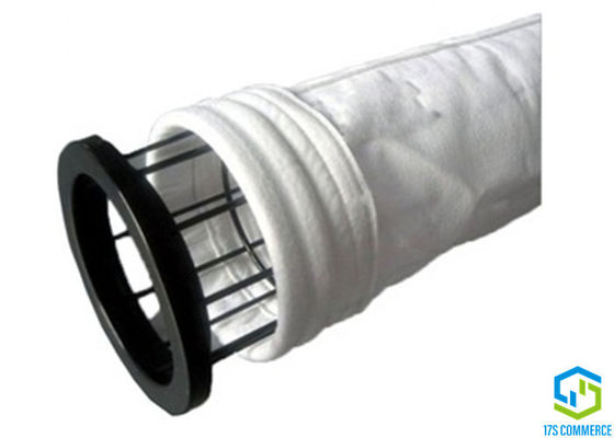 Yuvarlak PTFE Filtre Torbaları 750gsm Toz Toplayıcı Teflon Filtre Torbaları