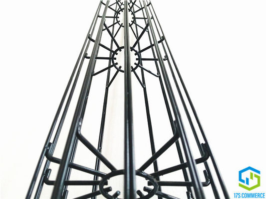 12 Pileli Q235 Hafif Çelik Torbalı Filtre Kafesleri PTFE Yıldız Torba Kafesi