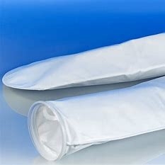 P84 Paslanmaz Çelik Filtre Torbası Silikon Kaplama 10 Pileli