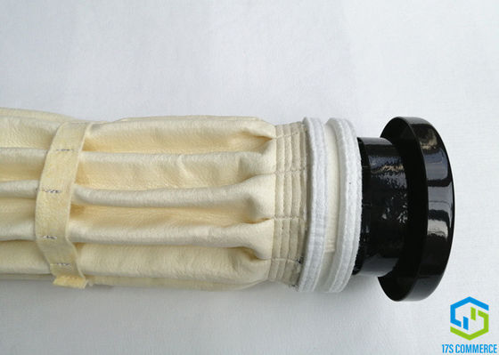 8 Pileli 120mm Toz Filtreleme Homopolimer Akrilik Filtre Torbası